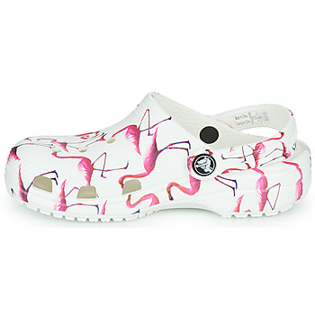 Crocs Classic Pool Party Clog K White / Pink