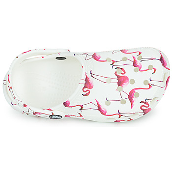 Crocs Classic Pool Party Clog K White / Pink
