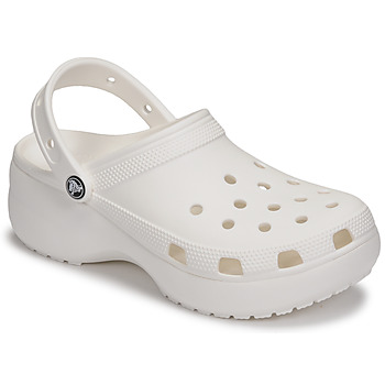 Shoes Clogs Crocs CLASSIC PLATFORM CLOG W White
