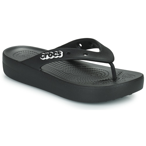 Shoes Women Flip flops Crocs Classic Platform Flip W Black