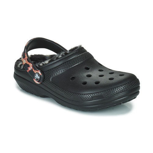 Shoes Women Clogs Crocs ClassicLinedAnimalRemixClog Black / Zebra