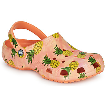 Shoes Women Clogs Crocs Classic Retro Resort Clog Pink / Yellow