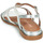 Shoes Women Sandals Karston SOBIA White / Silver