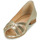 Shoes Women Ballerinas Minelli PERRINE Gold