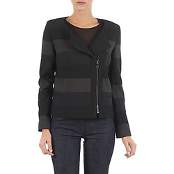 material Women Jackets / Blazers Lola VIE DUP Black / Grey