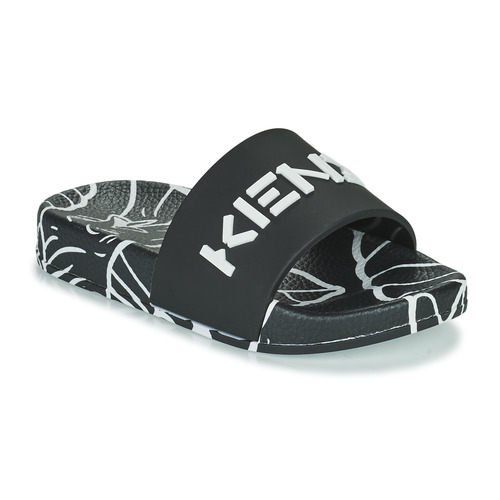 Shoes Children Sliders Kenzo K59033 Black