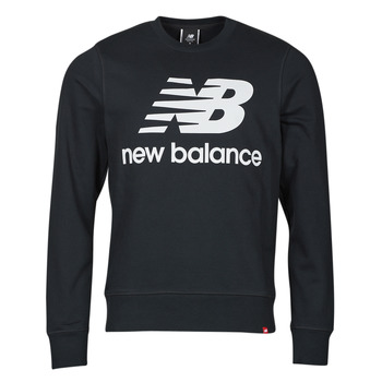 material Men sweaters New Balance ESSE ST LOGO CREW Black