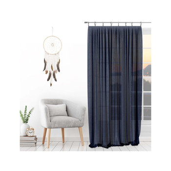 Home Sheer curtains Soleil D'Ocre SPIRIT Blue