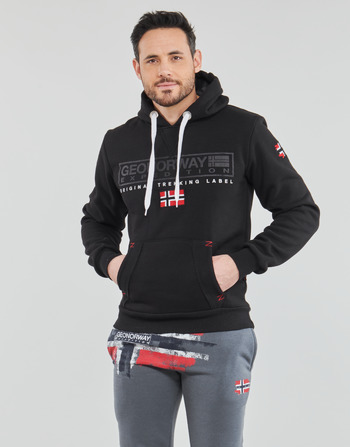 Clothing Men sweaters Geographical Norway GASIC Black