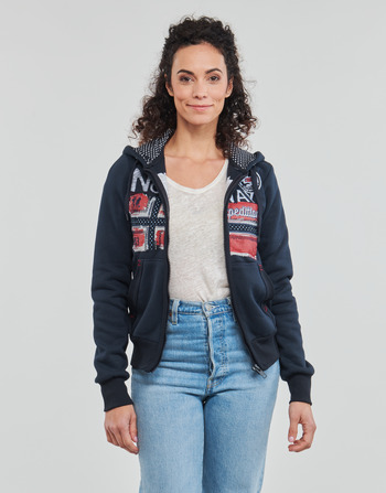 material Women sweaters Geographical Norway FARLOTTE Marine