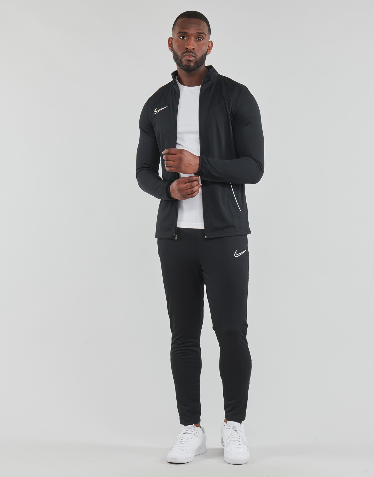 Clothing Men Tracksuits Nike Dri-FIT Miler Knit Soccer Black