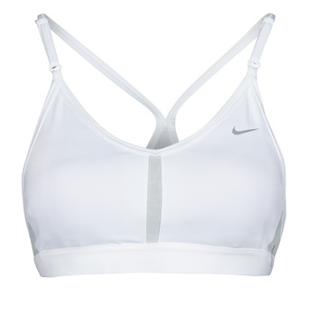 material Women Sport bras Nike V-Neck Light-Support Sports Bra White / Grey / Fog / Particle / Grey