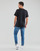 Clothing Men short-sleeved t-shirts Nike Swoosh T-Shirt Black