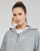 Clothing Women sweaters Nike Full-Zip Hoodie Dk / Grey / Heather / White