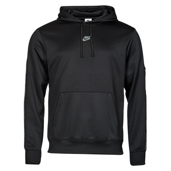 material Men sweaters Nike REPEAT PO HOODIE Black / Grey