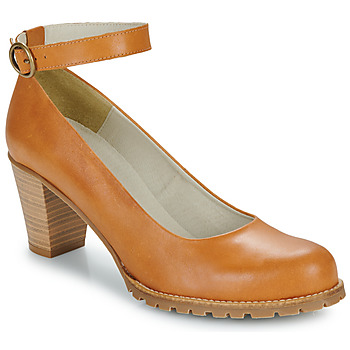 Shoes Women Court shoes So Size NEW02 Camel