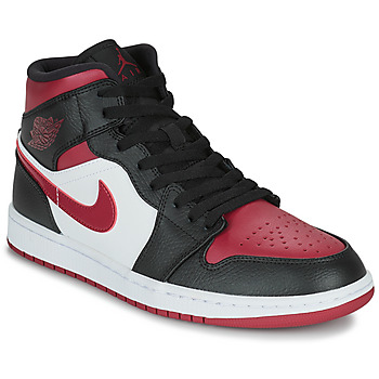 Shoes Children High top trainers Nike AIR JORDAN 1 MID Red