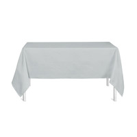 Home Tablecloth Today Nappe Coton 140/240 TODAY Zinc Zinc