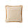Home Cushions J-line COUSSIN FEUILLE POLYE BEI/MAU (49x49x4cm) Beige