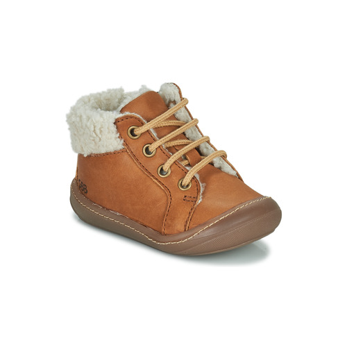 Shoes Girl High top trainers GBB ABOCO Brown