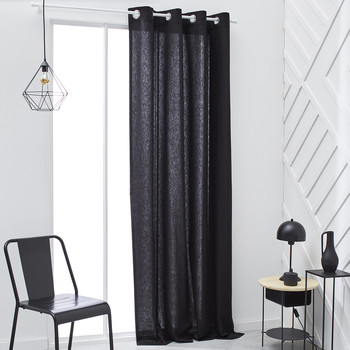 Home Curtains & blinds Today Rideau 140/240 Panama TODAY Essential Fusain Fusain
