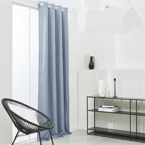 Home Curtains & blinds Today Rideau Isolant 140/240 Polyester TODAY Essential Denim Denim