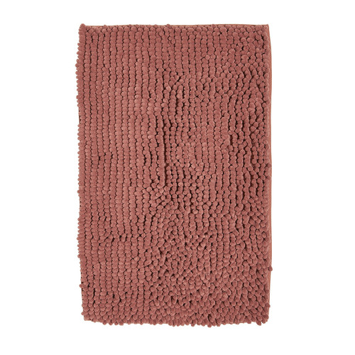 Home Bath mat Today Tapis Bubble 75/45 Polyester TODAY Essential Terracotta Terracotta