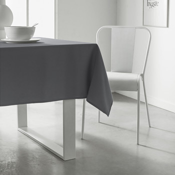 Home Tablecloth Today Nappe 150/250 Polyester TODAY Essential Acier Steel