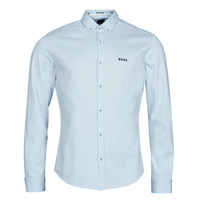 Clothing Men long-sleeved shirts BOSS BIADO_R Blue