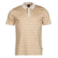 material Men short-sleeved polo shirts BOSS Phillipson 166 Beige