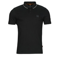 material Men short-sleeved polo shirts BOSS Passertip Black