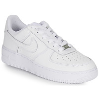 Shoes Children Low top trainers Nike Nike Air Force 1 LE GS 'Triple White' White