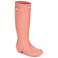 Shoes Women Wellington boots Hunter ORIGINAL TALL Pink