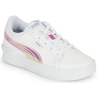 Shoes Girl Low top trainers Puma Jada Holo PS White / Pink