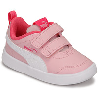 Shoes Boy Low top trainers Puma Courtflex v2 V Inf Pink