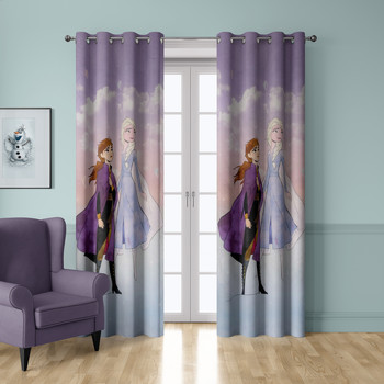Home Children Curtains & blinds Disney deco FROZEN Violet