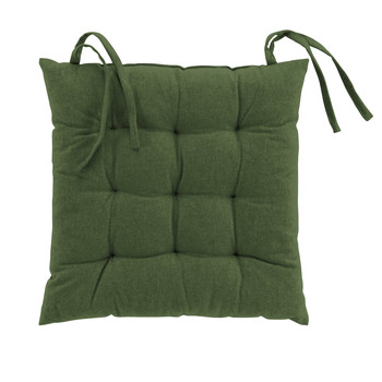 Home Chair cushion Douceur d intérieur MISTRAL X2 Green
