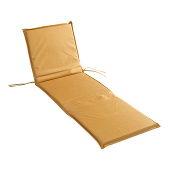 Home Cushions Douceur d intérieur BAIN DE SOLEIL 64 x 190 x 4 CM POLYESTER UNI WATERPROOF SIESTA J Yellow