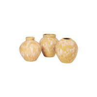 Home Vases / plant pots Broste Copenhagen INGRID x3 Yellow