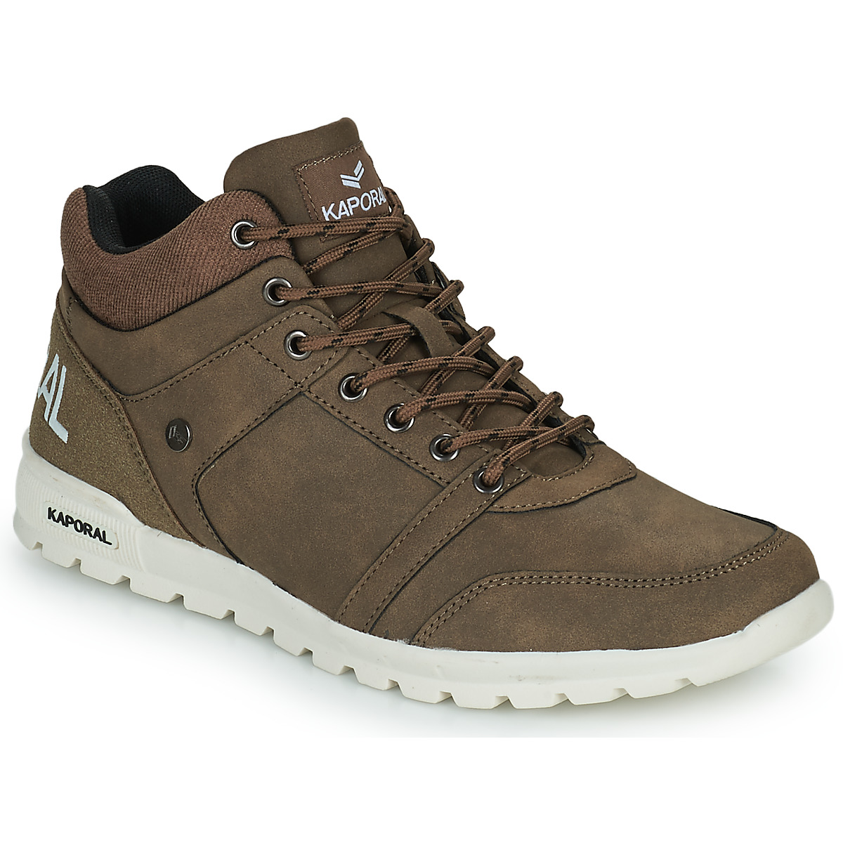 Shoes Men High top trainers Kaporal DAWSON Taupe / Black