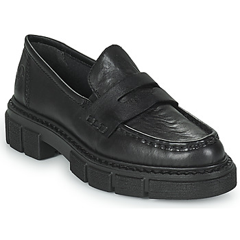 Shoes Women Loafers Rieker M3851-00 Black