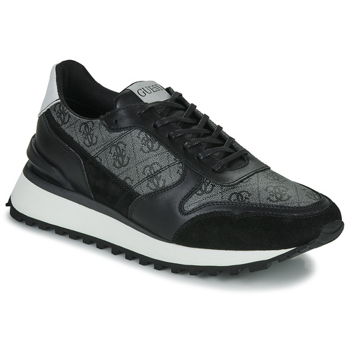 Guess VARESE Black - Free delivery | Spartoo NET ! - Shoes Low top trainers  Men USD/$136.00
