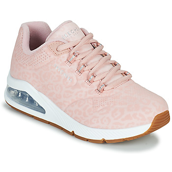 Shoes Women Low top trainers Skechers UNO 2 Pink
