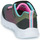 Shoes Girl Low top trainers Skechers FLICKER FLASH Black / Pink / Blue
