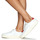Shoes Women Low top trainers Kenzo KENZOSWING LOW TOP SNEAKERS White
