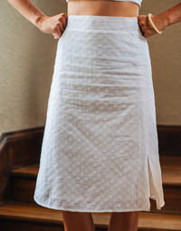 material Women Skirts Céleste MARGOT White
