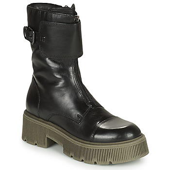 Shoes Women Mid boots Mjus BOMBA ZIP Black / Green