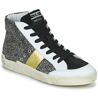 Shoes Women High top trainers Meline  Black / White