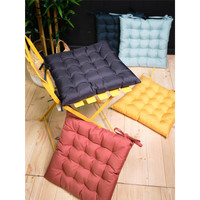 Home Chair cushion Today Assise Matelassée 40/40 Polyester Ocre Spirit Garden 22 Ocre tan