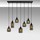 Home Chandeliers and ceiling lights Opviq Smoked - 071 Grey